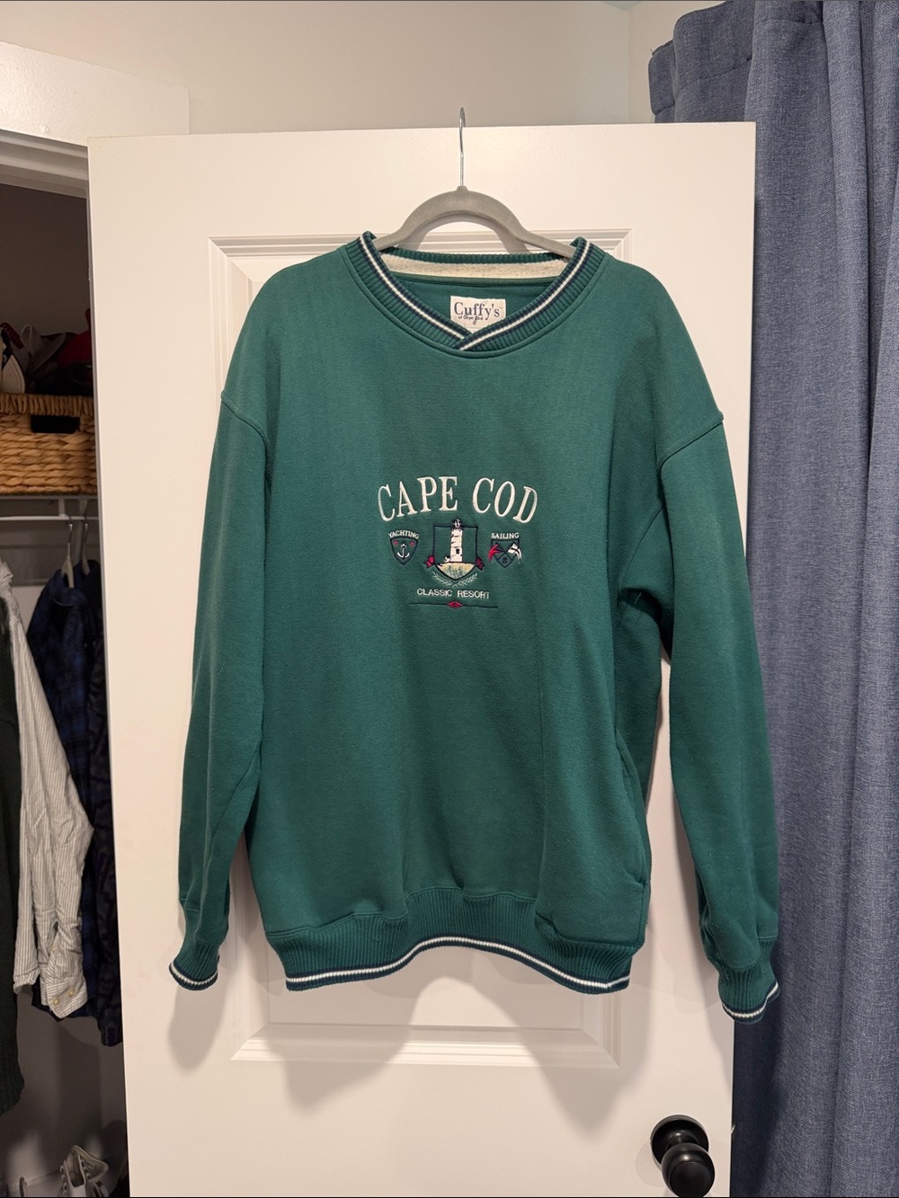 Cape Cod Green Crewneck Sweatshirt